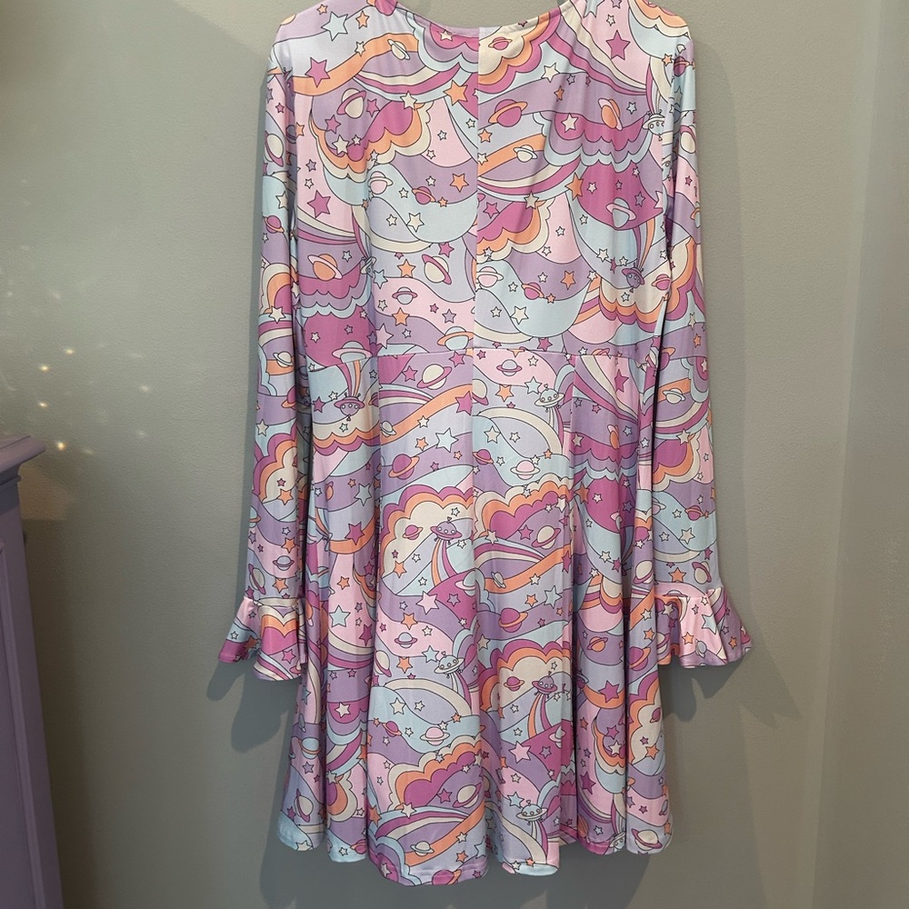 NWT Sugar Thrillz Pastel Cosmic Dress - Picture 6 of 9